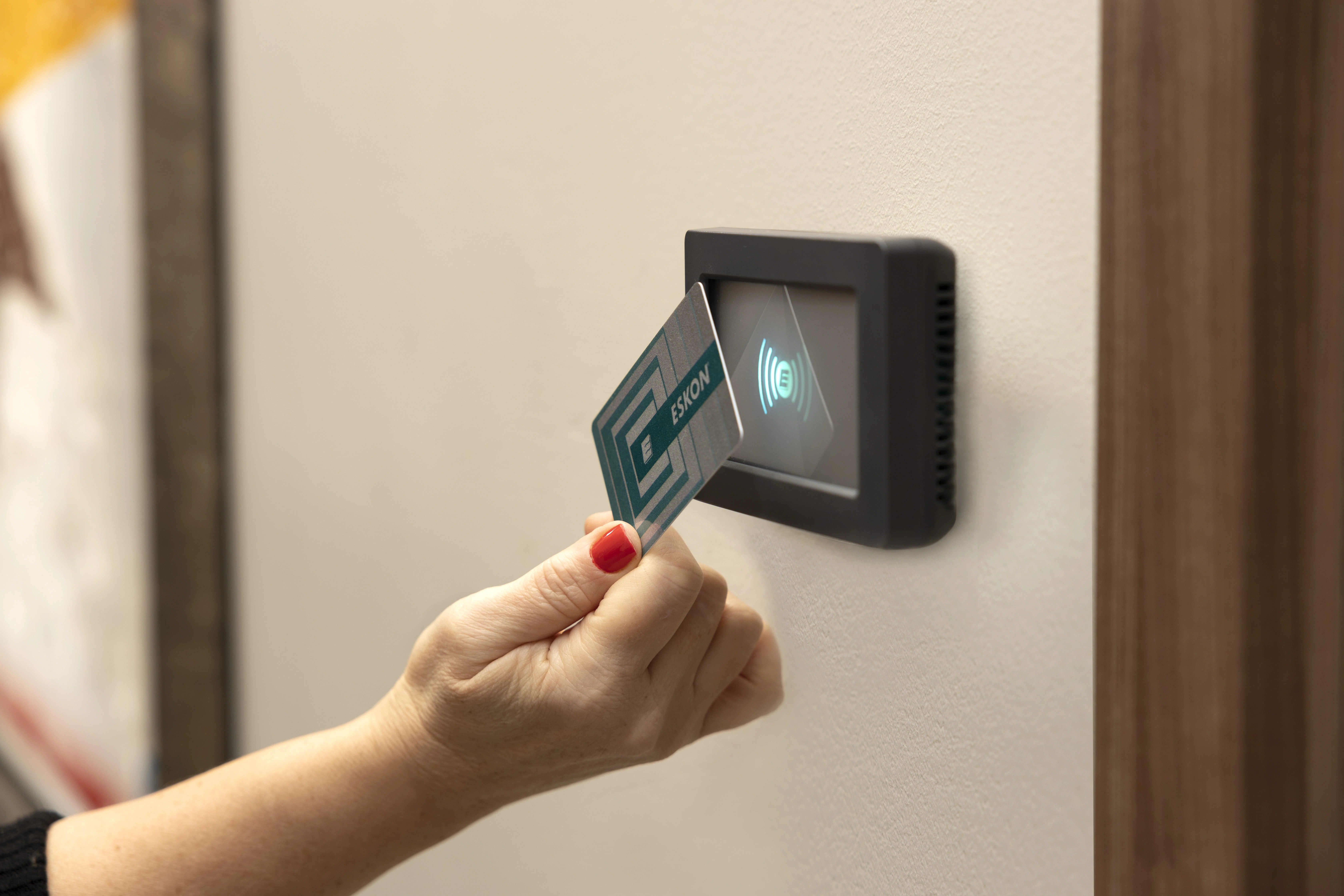 bezpečný vstup bez klíčů